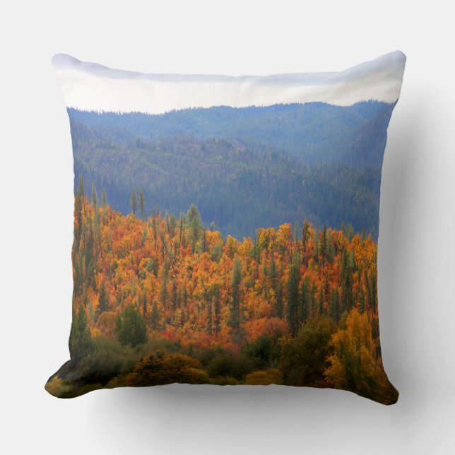 De kleuren van de West Coast Fall... Kussen (Voorkant)