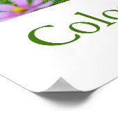 De kleuren van Japan (groen) Poster (Hoek)