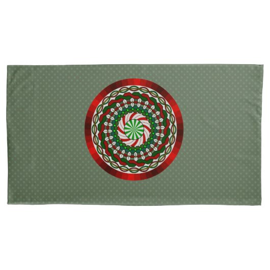 De kleuren van kerst Kussensloop (Voorkant)