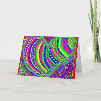 De kleuren van Liefde Kaart