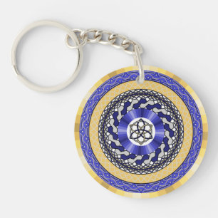 De kleuren van New Years Acryl Sleutelhanger