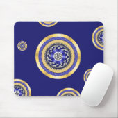 De kleuren van New Years Mousepad Muismat (Met muis)