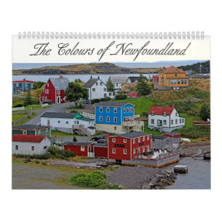 De kleuren van Newfoundland Kalender