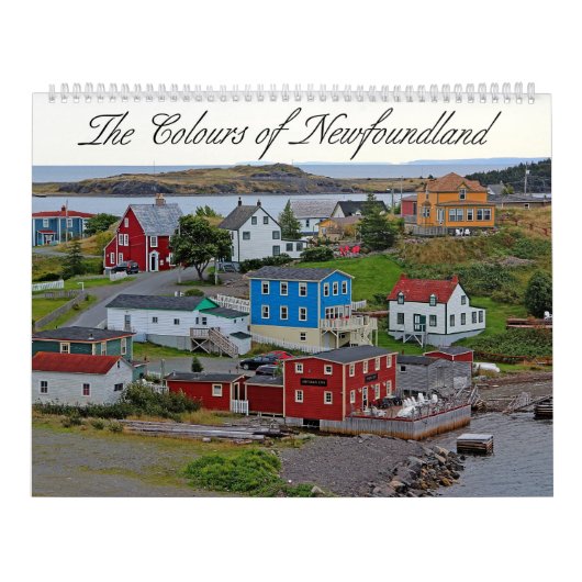 De kleuren van Newfoundland Kalender (Hoes)