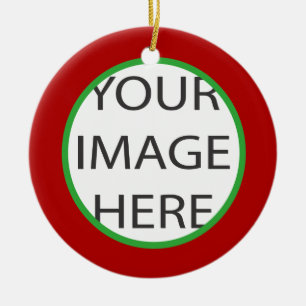 De kleuren van PixDezines DIY/fotolijsten/Kerstmis Keramisch Ornament