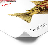 De kleuren van zalm poster (Hoek)