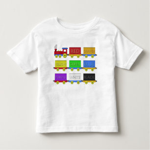 De kleurentrein kinder shirts