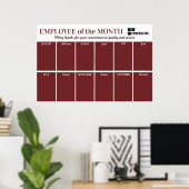 De kleurenwerknemer van de douane van het poster v (Thuiskantoor)