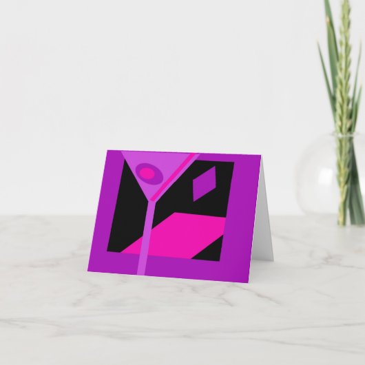 De kleurrijke Cocktail van Martini nodigt uit (Voorkant)