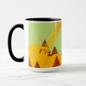 De kleurrijke Fantasie van de Ingenieur van de Mok (Links)