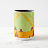 De kleurrijke Fantasie van de Ingenieur van de Mok (Midden)