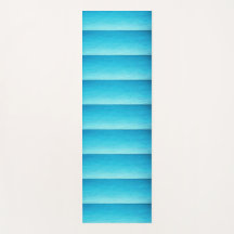 De kleurstoffen van water op een jogasmat