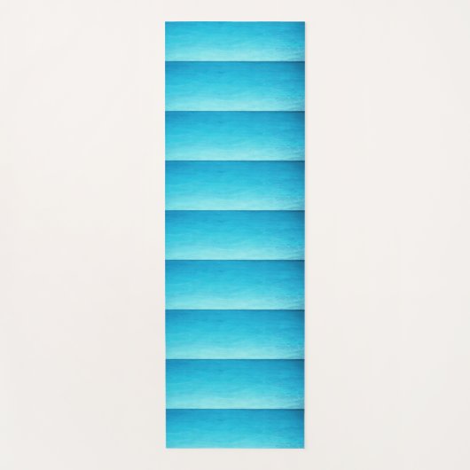 De kleurstoffen van water op een jogasmat yogamat (Voorkant)