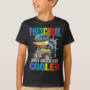 De kleuterschool heeft net een veel koelere monste t-shirt