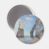 De kliffen in Etretat - Claude Monet Magneet (Voorkant / Achterkant)