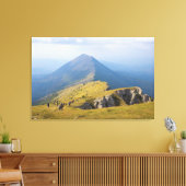 De klim canvas afdruk (Insitu (Woonkamer))