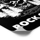 De klimmer die ik eerder zou zijn, is een rotsklim poster (Hoek)