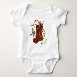 De Klimplant van het Baby van de Aap van de Sok Romper