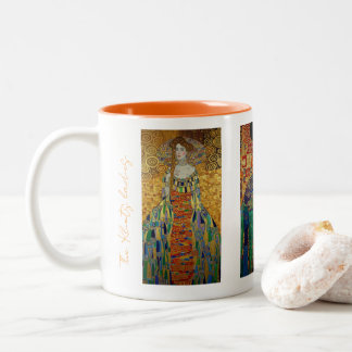 De klimtz dames tweekleurige koffiemok