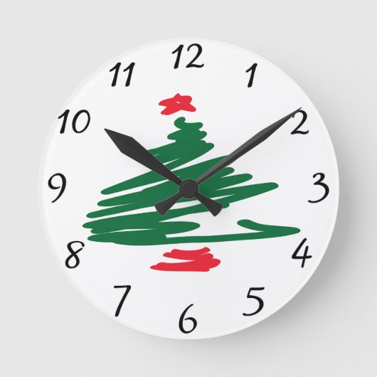 De Klok van de kerstboom (Voorkant)