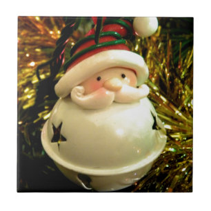 De Klok van de kerstman Tegeltje