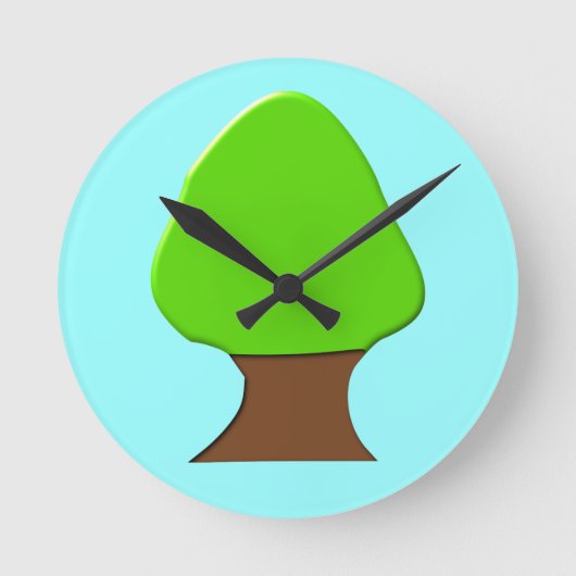 De Klok van de Muur van de boom (Voorkant)