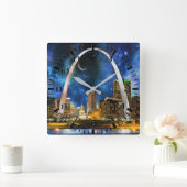 De Klok van de Muur van de Horizon van St.Louis (Huis)