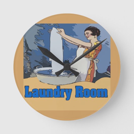 De Klok van de Zaal van de wasserij (Voorkant)