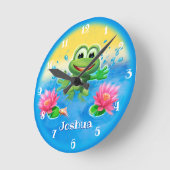 De klok van het Kind van de douane die kikkervormi (Hoek)