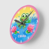 De klok van het Kind van de douane die kikkervormi (Hoek)