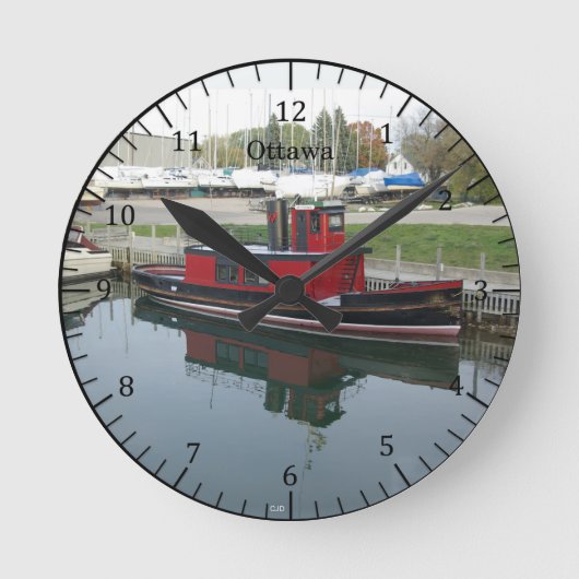 De klok van Ottawa (Voorkant)