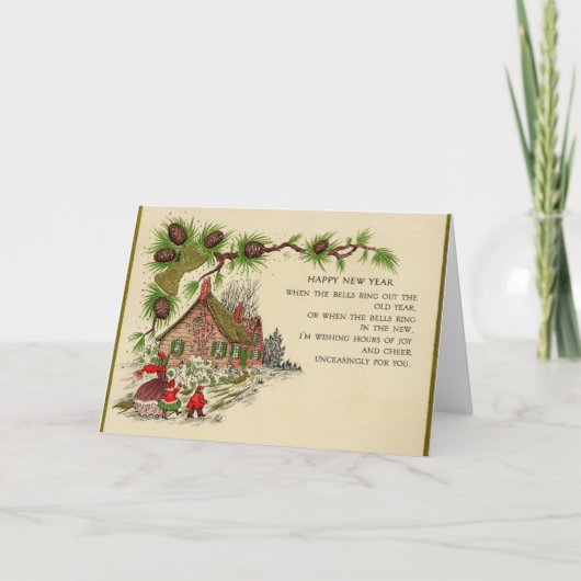  - De klokken voor het nieuwe jaar, Kaart (Voorkant)