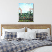 De kloof canvas afdruk (Insitu (Slaapkamer))