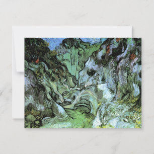 De kloof Les Peiroulets door Vincent van Gogh