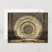 De kluis van tijd briefkaart (Voorkant / Achterkant)