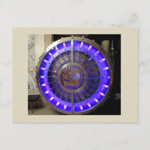 De kluisdeur briefkaart