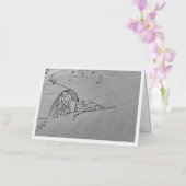 "De kluizenaar" Kaart (Orchidee)