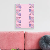 De kluwen van de ziel: moderne expressionistische canvas afdruk (Insitu (Woonkamer))