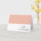 De Knappe Kaart van het hallo (Gele Bloem)