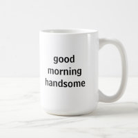 De Knappe Mok van de goedemorgen