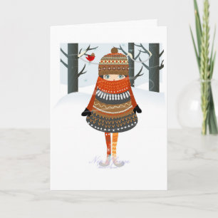 De kneep van Vorst Feestdagen Kaart