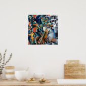 De Knife Grinder (Glittering-beginsel) Poster (Keuken)