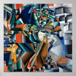 De Knife Grinder (Glittering-beginsel) Poster