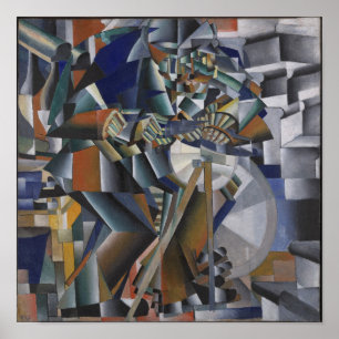 De Knife Grinder of Glittering-beginsel Poster