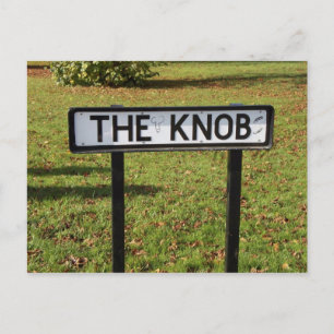 De Knob - Funny Rude Place Name Briefkaart