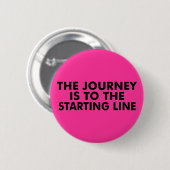 De knop Journey Ronde Button 5,7 Cm (Voorkant /achterkant)