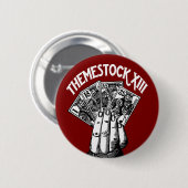 De knop Stock XIII Ronde Button 5,7 Cm (Voorkant /achterkant)