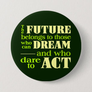 De knop Toekomstige Ronde Button 7,6 Cm