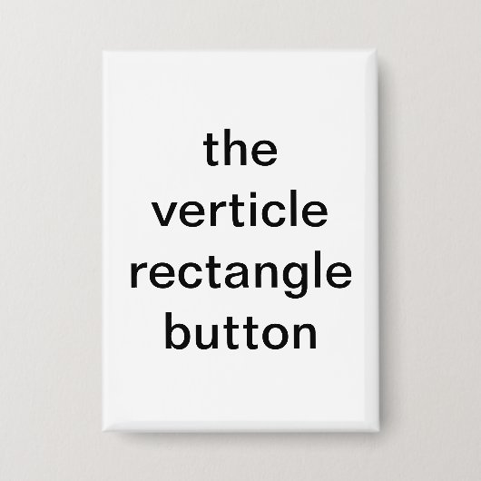 De knop Verticale rechthoek Button (Voorkant)