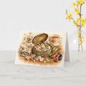 De knopblik kaart (Gele Bloem)